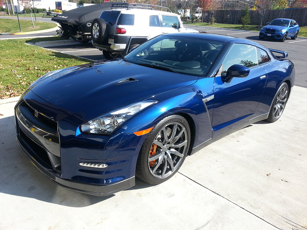 Nissan GT-R with PPF Installed